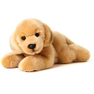 Uni-Toys - Golden Retriever puppy liggend - 24 cm (lengte) - pluche hond, huisdier - pluche, pluche