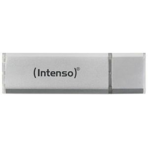 Intenso Alu Line USB-stick 4 GB, 3521452, 28 MB/S, 4 GB, USB 2.0, zilverkleurig