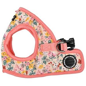 Puppia LITA Step-in Vest harnas voor kleine en middelgrote honden, Indian Pink, maat XS