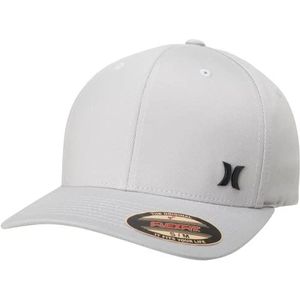 Hurley Iron Corp Baseball Cap voor heren, grijs.