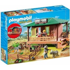 Playmobil Wild Life Rangerpost met dierenfokkerij - 70766