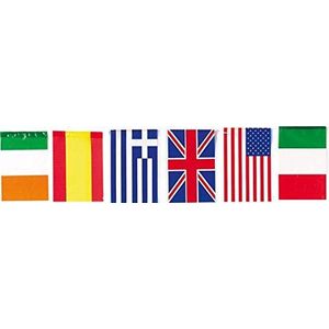 Verbetena - Internationale kunststof vlag, 20 x 30 cm, zak 5 x 10 m (011200085)