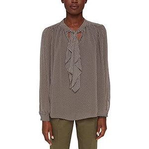 ESPRIT Collection Damesblouse, Bruin