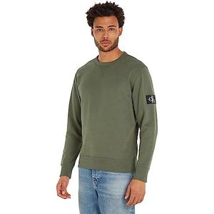 Calvin Klein Jeans Slip-on sweatshirt voor heren, Tijm groen