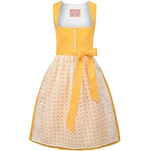 Stockerpoint Dirndl Lisanne Jurk voor speciale gelegenheden voor dames, Geel.