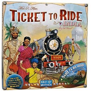 Ticket to Ride, India (spelaccessoire): Zug om de uitbreiding
