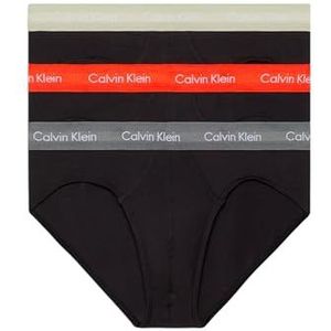Calvin Klein Set van 3 katoenen stretchbroekjes voor heren, Zwart (B- Beste Ks, Eiffle Twr, Moss Gr Wbs)