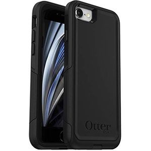 OtterBox Beschermhoes voor iPhone SE 3e / 2e generatie, iPhone 8/7 (niet commercieel/verzonden in plastic zak) - niet commercieel/verzonden in plastic zak - zwart, dun en duurzaam, geschikt voor