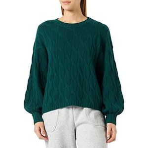 United Colors of Benetton Shirt M/L 13353m00q Sweatshirt Dames (1 stuk), Groen 85F