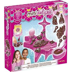 Lansay - MINI DELICES - Mon Atelier Choco-Fééique - Kookset voor kinderen vanaf 6 jaar - Chocolade maken zonder koken - Inclusief accessoires - Cadeau-idee voor gebak