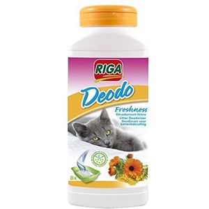 Riga - Rigalit Deodo Note Florale – luchtverfrisser voor kattenbakvulling – vertraagt de bacteriële ontwikkeling – bloemengeur – gemaakt in Frankrijk – 750 g