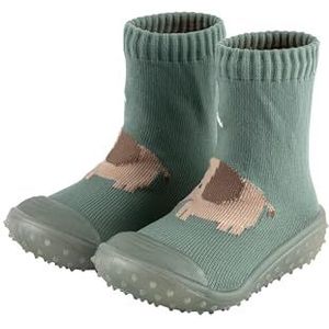 Sterntaler Chaussettes d'aventure pour bébé garçon éléphant, Couleur : vert pierre, 24 EU