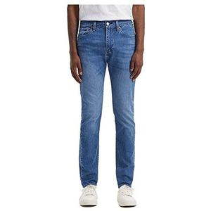 Levi's 510 skinny Z1965 medium indigo worn in jeans heren, Z1965 Medium Indigo Worn In