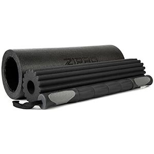 Zipro Fascia schuimrubber rol fascia roller voet rug benen voeten zwart