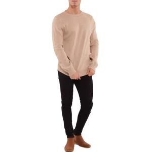 HOPENLIFE Carlos Pull-Over heren, Almond, XL, Almond