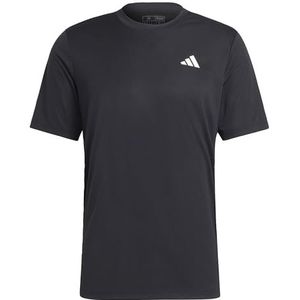 adidas Club T-shirt (korte mouw) voor heren, zwart, M