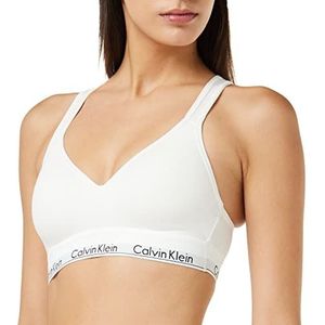 Calvin Klein damesbustier met bandjes, Wit (100)