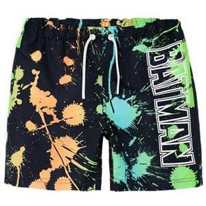 NAME IT Nkmmcguire Batman Wab Short de bain pour garçon, Noir, 110