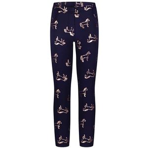 SALT AND PEPPER AOP Horses Legging thermique pour fille, Bleu marine (True Navy), 128