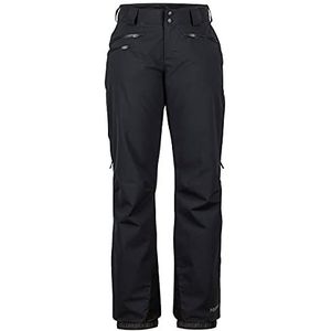 Marmot Hardshell Ski- en snowboardbroek voor dames, winddicht, waterdicht, ademend, zwart.