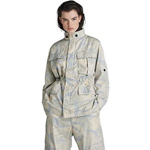 G-STAR RAW Field Trainingshemd voor dames, Veelkleurig (Camo Whitebait Woodland C318-d213)