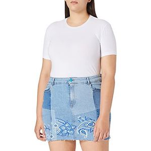 Desigual Fal_be Blue Damesrok, Blauw