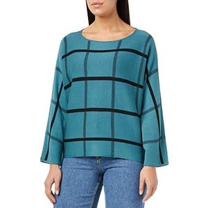 TOM TAILOR Damestrui 30942 - Grijs Knit Check Design, XXS, 30942 - Grijs Knit Check Design