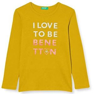 United Colors of Benetton T-shirt voor jongens, nugget gold 29u
