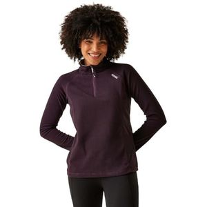 Regatta Montes dames fleece top, Depp Pruim Zwart, 40