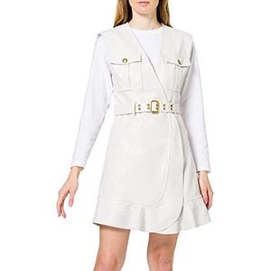 Pinko Attivo Casual jurk voor dames, Z14_Bianco + Bianco