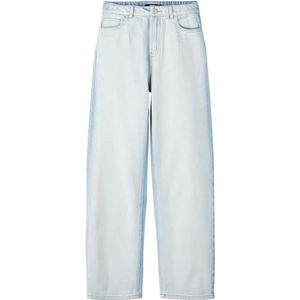 Name It Nlffrontizza DNM Hw Pantalon droit pour fille, Denim bleu clair., 152