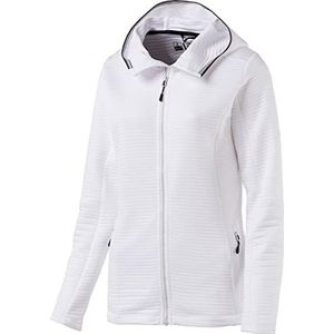 McKINLEY Aami Fleecejack voor dames, melange/wit