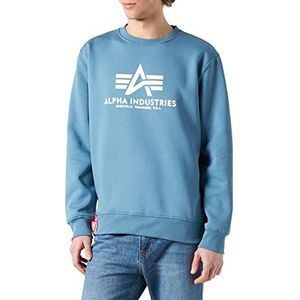 ALPHA INDUSTRIES Heren Basic Hoodie, Airforce Blue, XL, airforce blauw