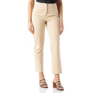 Naf Naf Broek; Palazzo; Vrouwen, Safari Beige