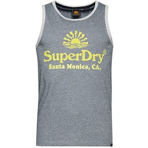Superdry T-shirt vest jurk heren, Nautical Navy Marl