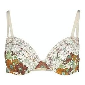 Skiny My Lace T-shirt dames BH Garden Flowers, 80C EU, Garden Flowers, 95C, Garden Flowers
