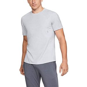 Under Armour Athlete Recovery Travel T-shirt voor heren - wit - L