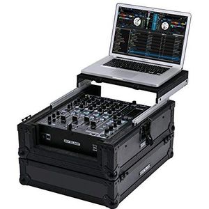 Reloop Premium Club Mixer Case MK2 – handgemaakt van robuust hout en aluminium, hoogwaardige koffer voor het vervoer van professionele mixtafels en DJ-uitrusting