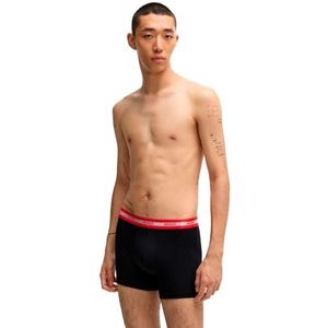 HUGO Boxerbr Tripl Planet boxershorts voor heren, Open Diversen