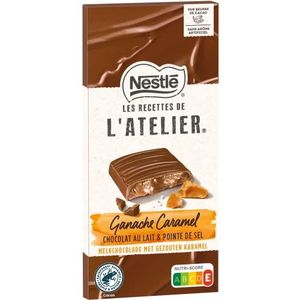 Nestlé Les Recettes de L'Atelier Ganache Karamel Salé – 143 g Tablet