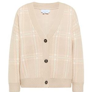 usha BLUE LABEL sweater dames, beige, meerkleurig.