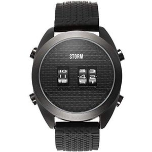STORM Heren analoog kwarts horloge met siliconen band 47412-SL, groen, riem, Groen, riem