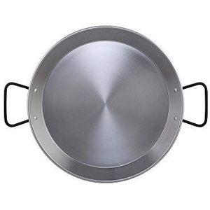 Metaltex - Broodpan van gepolijst staal, inductie, 8 porties, 38 cm