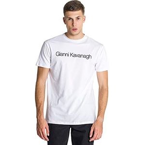 Gianni Kavanagh White Bliss Maxi Slim Tee T-Shirt pour Homme, blanc, L