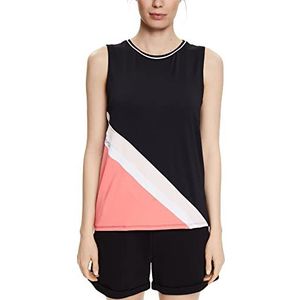 ESPRIT RCS Top Edry T-shirt voor dames, zwart.