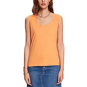 ESPRIT 053ee1k310 T-shirt voor dames, 820 / oranje