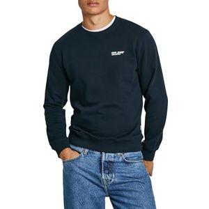 Pepe Jeans Sam Crew Trainingspak voor heren, Blauw (Dulwich Blue)