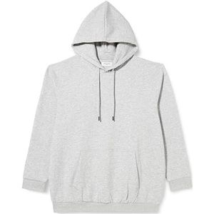 JACK&JONES PLUS Jjebradley Noos Pls Hoodie voor heren, Lichtgrijs chinees