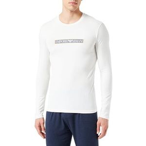 Emporio Armani Emporio Armani Logo T-shirt voor heren (1 stuk), Crème