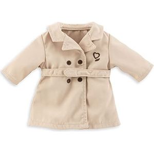 Corolle - Trenchcoat beige, kleding voor pop Ma, vanaf 4 jaar, 9000212560